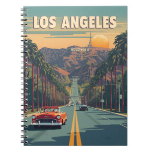 Vintage Los Angeles Notebook