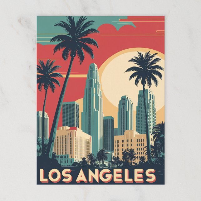 Vintage Los Angeles Travel Postcard (Creator Uploaded)