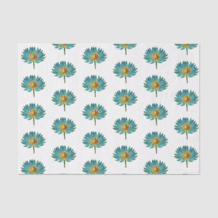 Vintage Lotus Flower #2 Tissue Paper