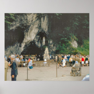 Vintage Lourdes, The Grotto Poster