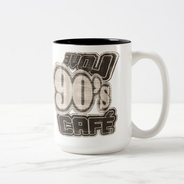 Vintage Love 90's Cafe - Mug (Right)