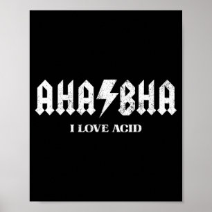 Vintage Love Acid Exfoliation Esthetigovernment Poster