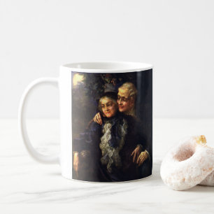 Vintage Love and Romance, Romantic Victorian Art Coffee Mug