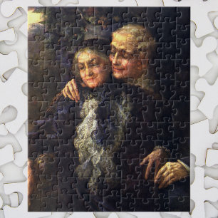 Vintage Love and Romance, Romantic Victorian Art Jigsaw Puzzle