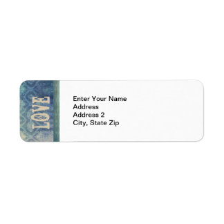 Vintage Love Customisable Mailing Labels