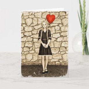 Vintage Love Holiday Card