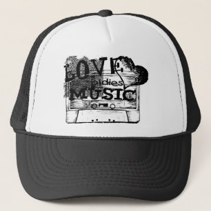Vintage Love oldies music 3 Trucker Hat