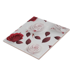 Vintage Love Popular Rose Collection Ceramic Tile