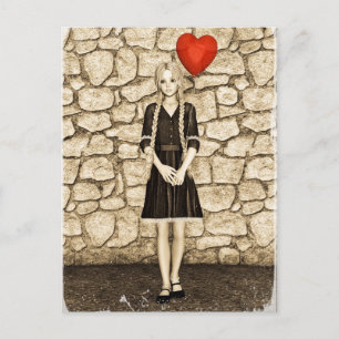 Vintage Love Postcard