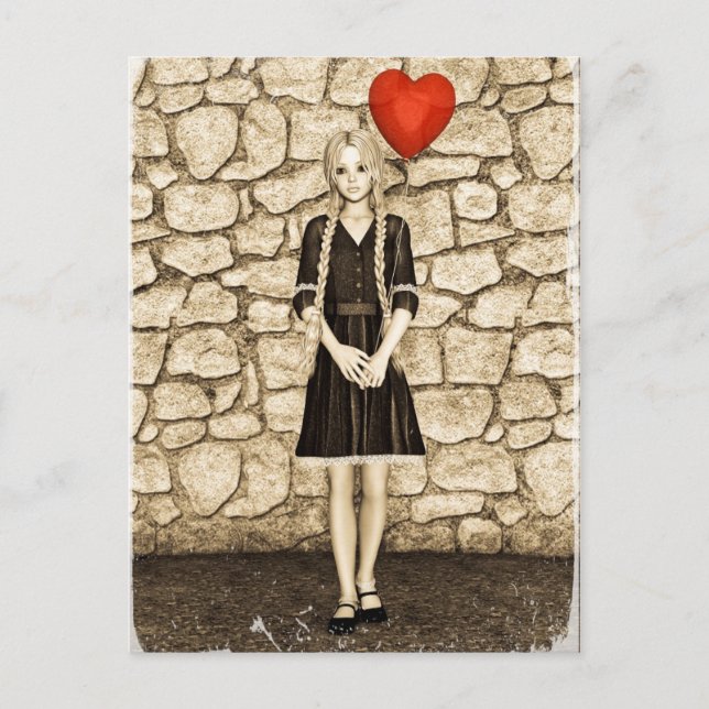 Vintage Love Postcard (Front)