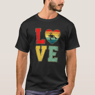 Vintage Love Scorpion Retro 70s 80s Heart Farm Ani T-Shirt