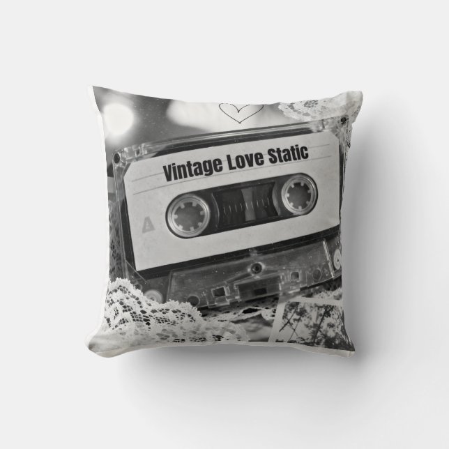 Vintage Love Static Cushion (Front)