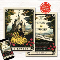 Vintage Love | Tarot Wedding Invitation