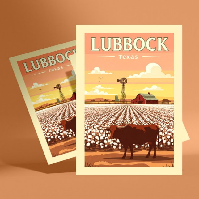 Vintage Lubbock Texas Postcard (Creator Uploaded)