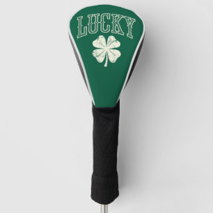 Vintage Lucky Clover St Patrick's Day Golf Head Cover