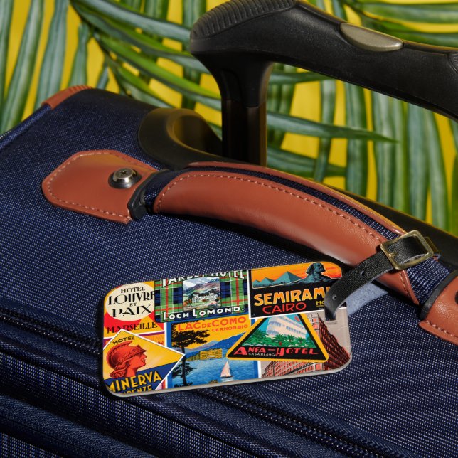 Vintage Luggage Labels (Front Insitu 3)