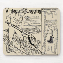 "Vintage Lumberjack Tools"