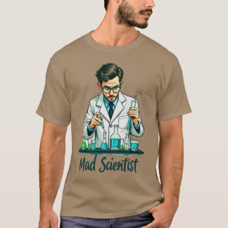 Vintage Mad Scientist Art. T-Shirt