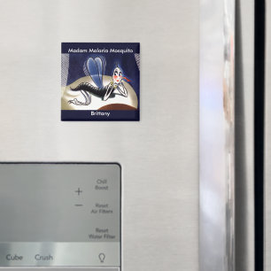 Vintage Madam Malaria Mosquito Magnet