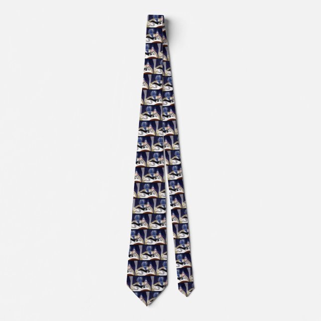 Vintage Madam Malaria Mosquito Tie (Front)
