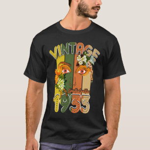 Vintage Made In 1933 90th Birthday 90 Yrs Old Retr T-Shirt
