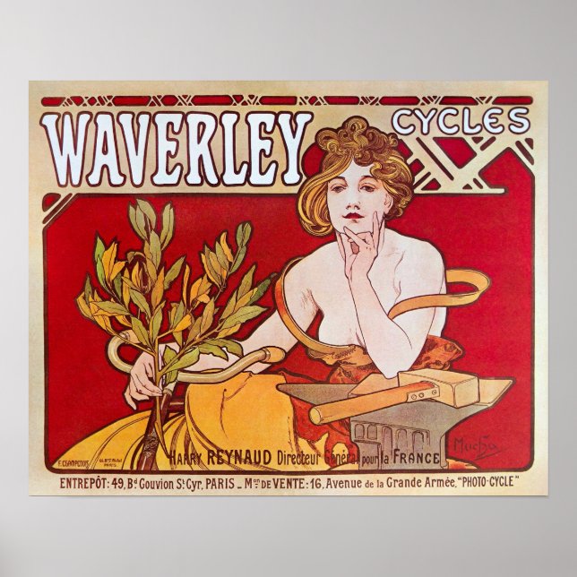 Vintage Magazine Cover/Advertisement Poster (Front)