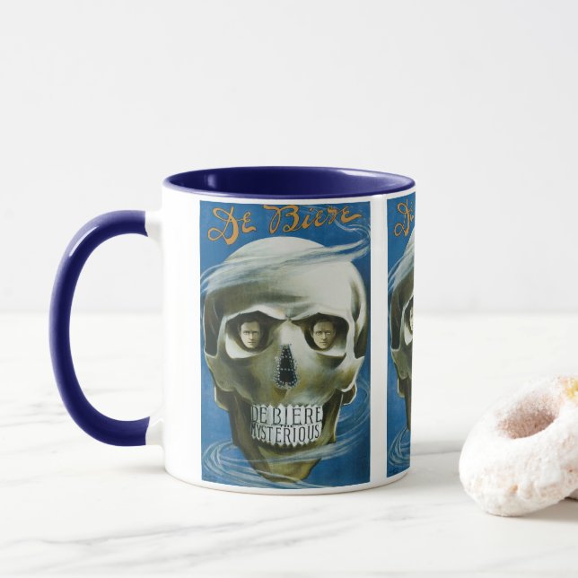 Vintage Magic Poster, De Biere the Mysterious Mug (With Donut)