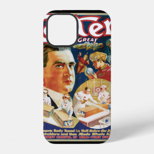Vintage Magic Poster, Magician Carter the Great iPhone 12 Case