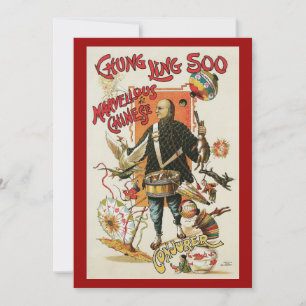 Vintage Magic Poster, Magician Chung Ling Soo