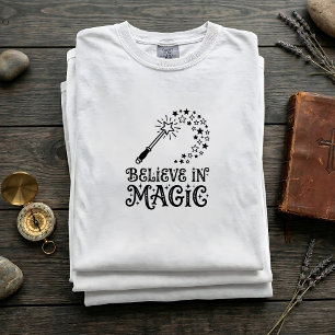Vintage Magic Wand Quote Unisex Tee