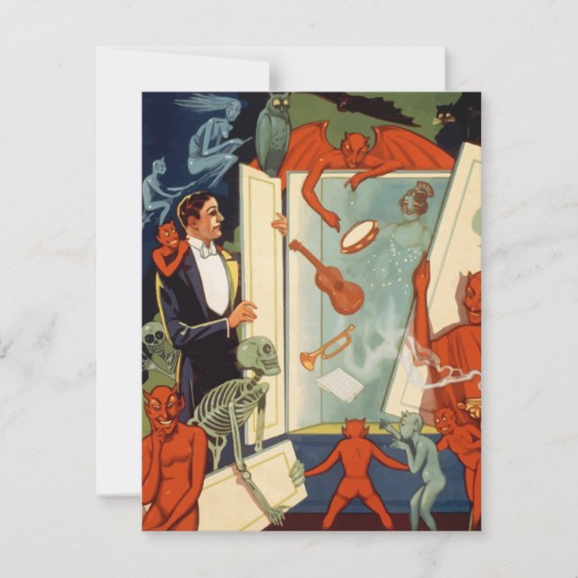 Vintage Magician Carter the Great Magic Act Card (Front)