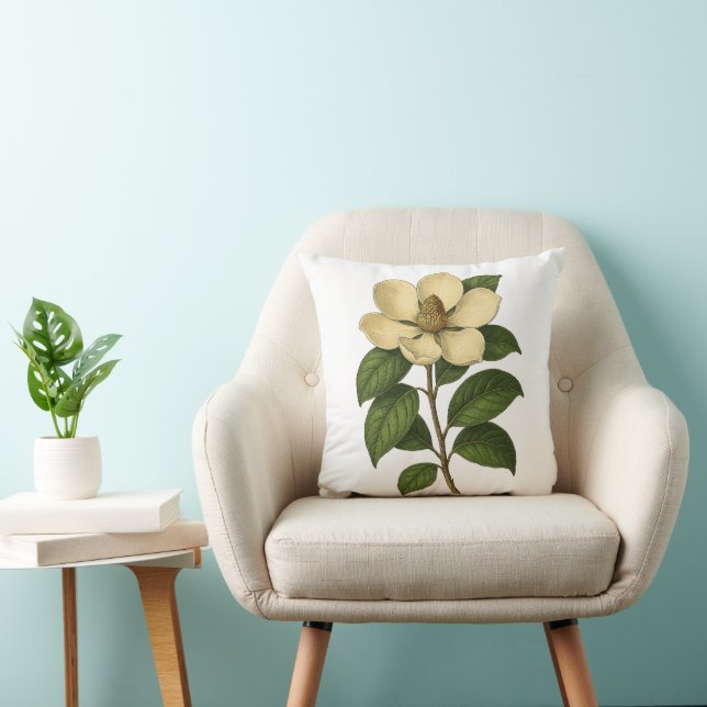 Vintage Magnolia Cushion (Chair)