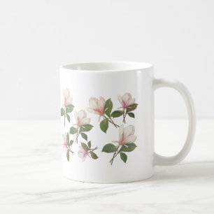 Vintage magnolia flower floral.  Classic, elegant. Coffee Mug