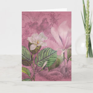 Vintage Magnolia Song Apparel and Gifts Card