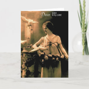 Vintage Mail Mother's Day Greeting Card