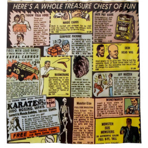 Vintage Mail Order Advertisement Shower Curtain