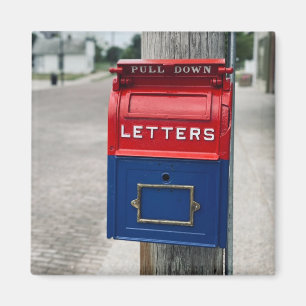Vintage Mailbox Magnet