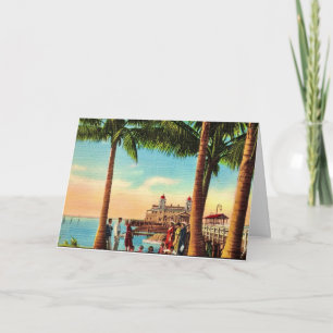 Vintage Main Street Ft. Myers Card