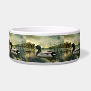 Vintage Mallard Duck Weathered Postcard