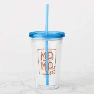 Vintage Mama Acrylic Tumbler