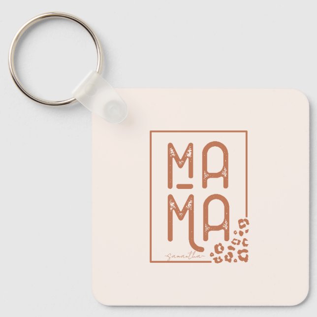 Vintage Mama Key Ring (Front)