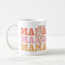 Vintage Mama Leopard Pattern