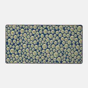 Vintage Man in the Moons Desk Mat