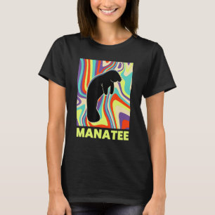 Vintage Manatee Lover Jersey T-Shirt