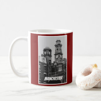 Vintage Manchester Cityscape England 2001 Coffee Mug