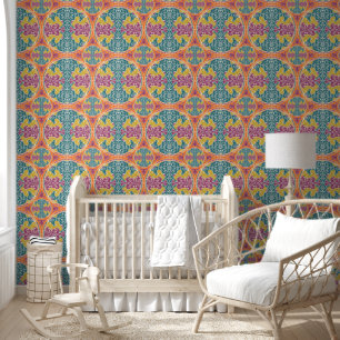 Vintage Mandala Pattern - Bohemian Chic 1 Wallpaper