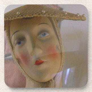 Vintage Mannequin Head Coaster