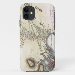 Vintage Map of Athens (1784) iPhone 11 Case