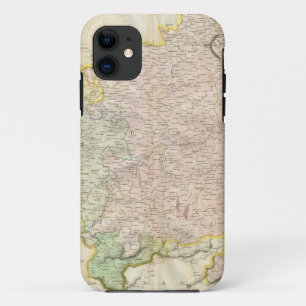 Vintage Map of Bavaria Germany (1814) iPhone 11 Case