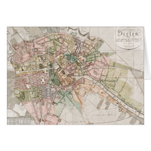 Vintage Map of Berlin (1811)